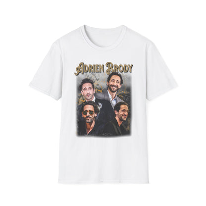 Adrien Brody Art T-Shirt Unisex Soft-Style T-Shirt  - Fan T-Shirt Premium Collection