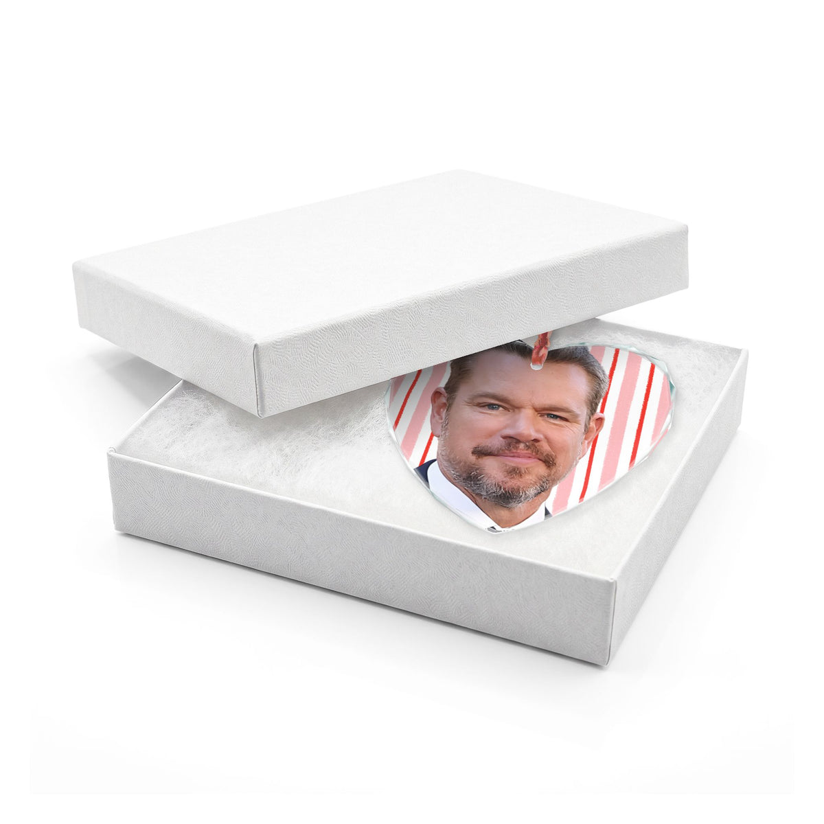 Matt Damon Christmas Ornament | Celebrity Fan Gift Keepsake