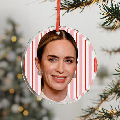 Emily Blunt Christmas Ornament | Celebrity Fan Gift Keepsake