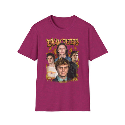 Evan Peters Art T-Shirt  - Fan T-Shirt Premium Collection