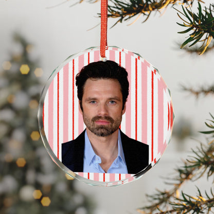 Sebastian Stan Christmas Ornament | Celebrity Fan Gift Keepsake