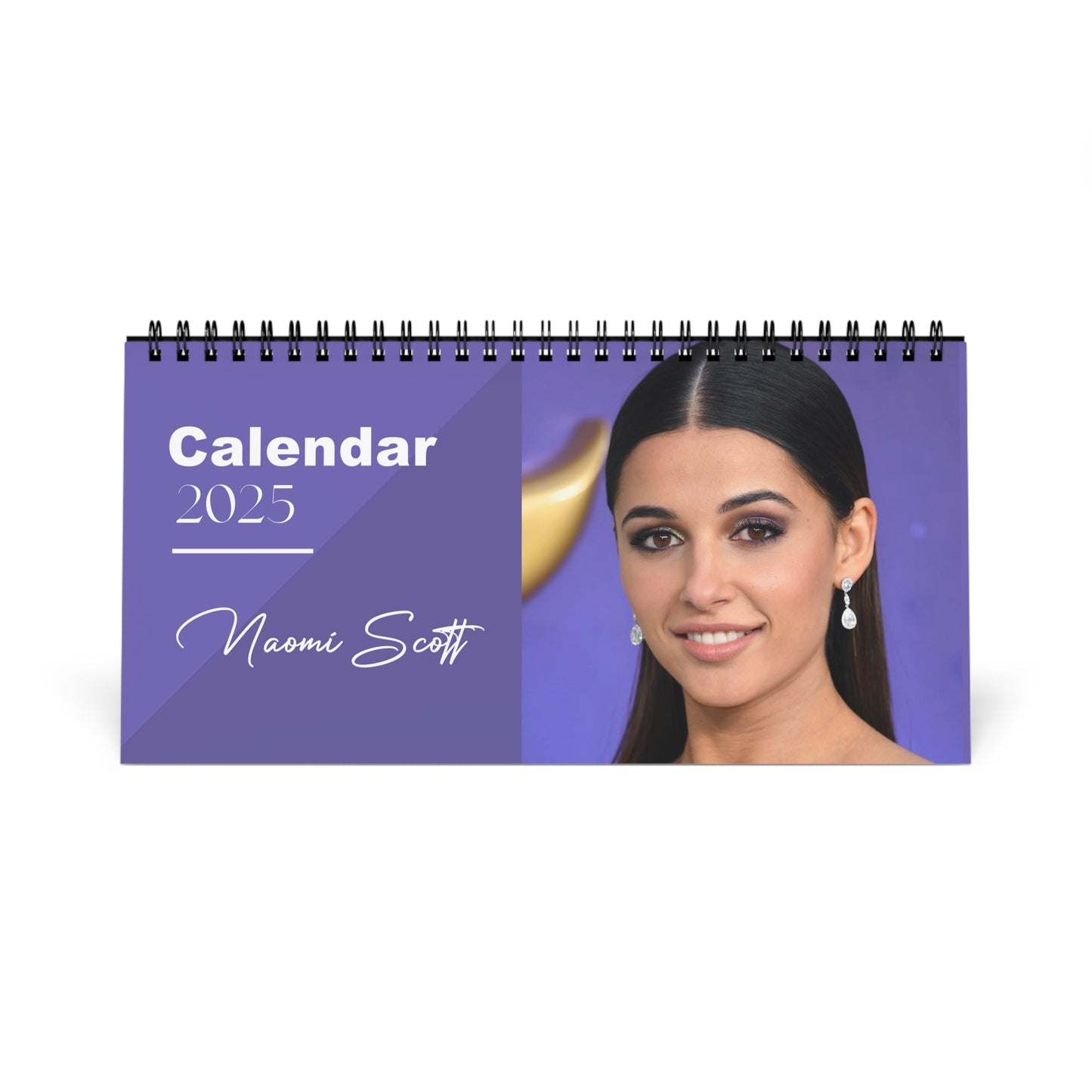 Naomi Scott 2025 Desk Calendar | Naomi Scott Calendar | Fan Gift