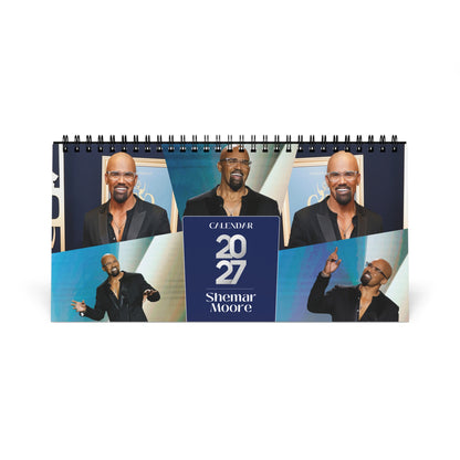 Shemar Moore 2027 Desk Calendar Vol 2 | Spiral Bound Photo Calendar | Fan Gift