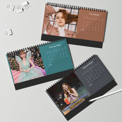 Madelaine Petsch 2026 Desk Calendar | Premium Spiral Bound Celebrity Photo Calendar | Stylish Collectible Gift for Fans & Desk Décor