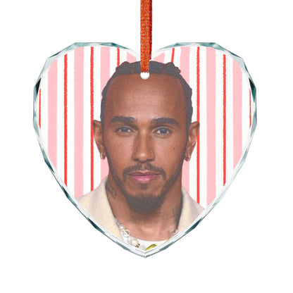 Lewis Hamilton Christmas Ornament | Celebrity Fan Gift Keepsake