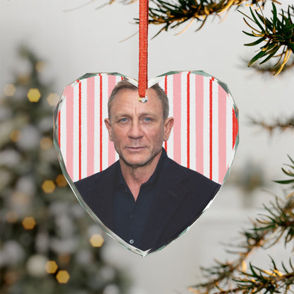 Daniel Craig Christmas Ornament | Celebrity Fan Gift Keepsake