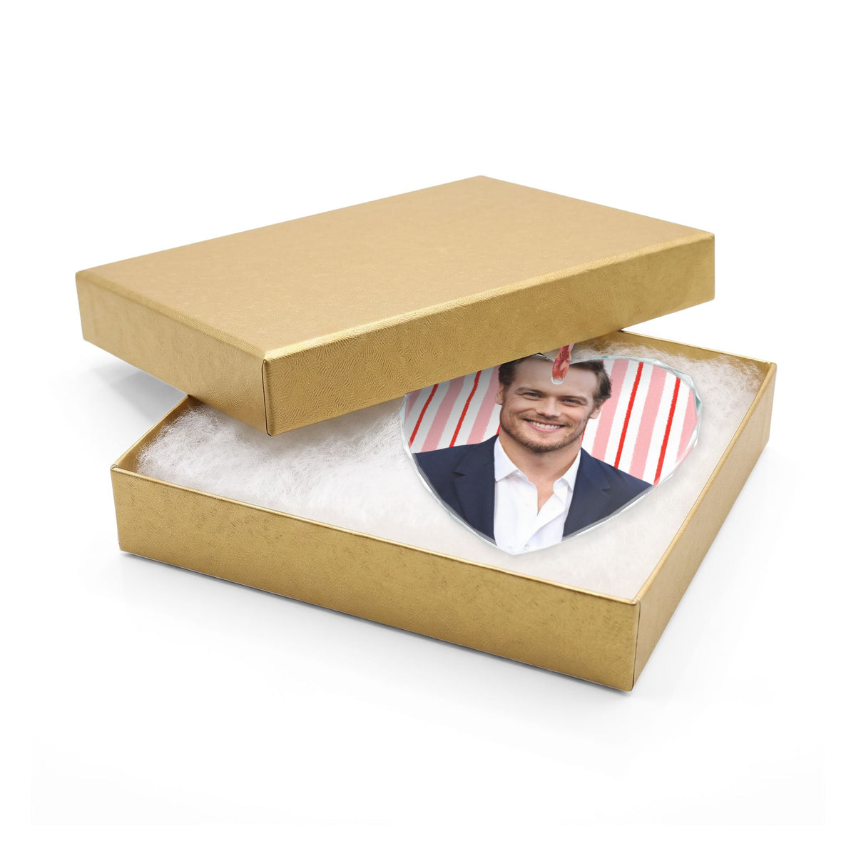 Sam Heughan Christmas Ornament | Celebrity Fan Gift Keepsake