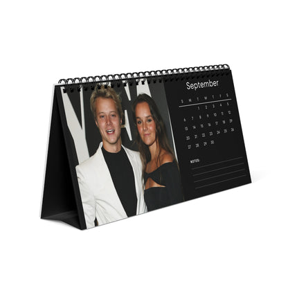Rudy Pankow 2026 Desk Calendar | no to push