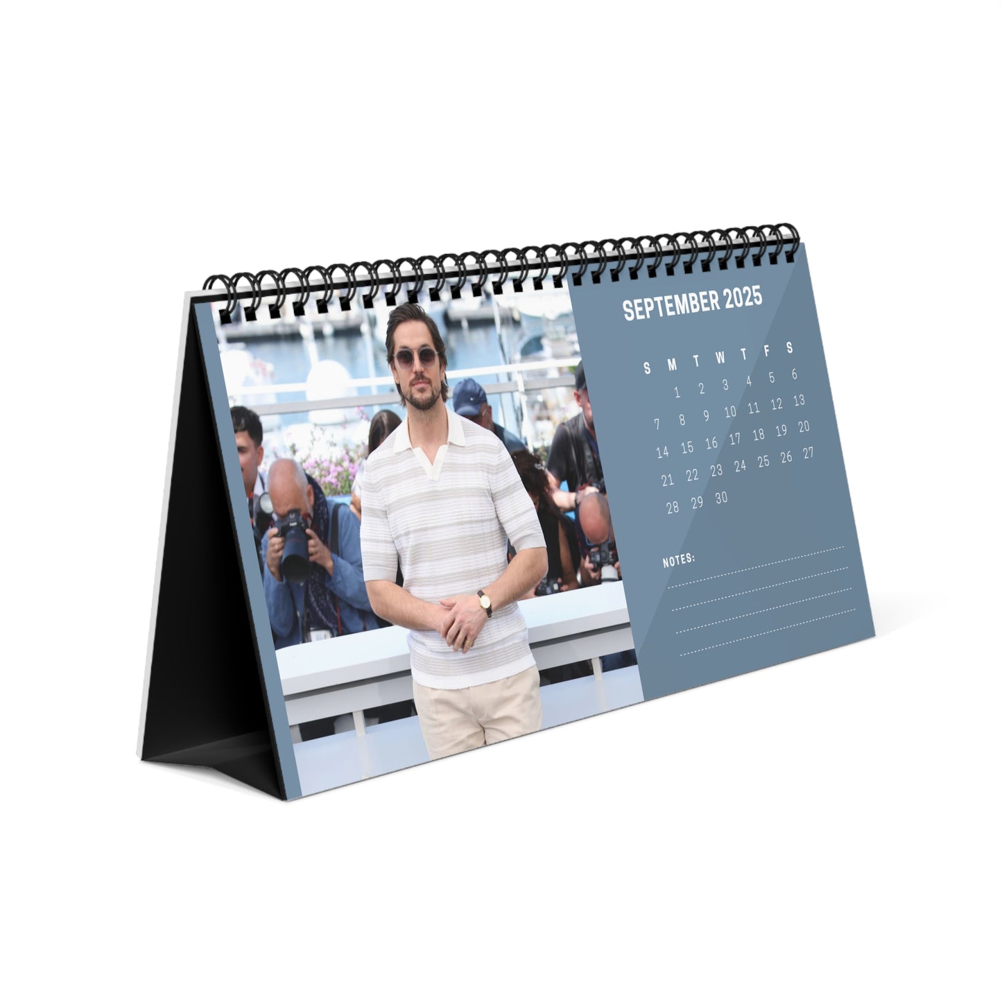 Lucas Bravo 2025 Desk Calendar | Lucas Bravo Calendar | Fan GIft