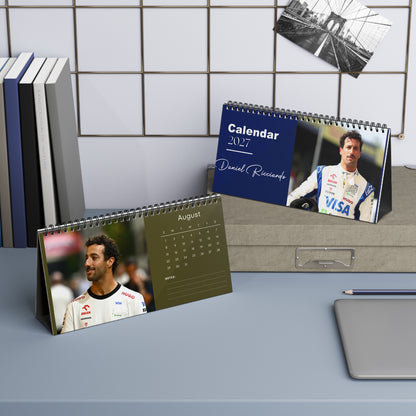 Daniel Ricciardo 2027 Desk Calendar Vol 2 | Spiral Bound Photo Calendar | Fan Gift
