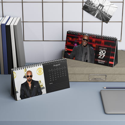 Shemar Moore 2027 Desk Calendar Vol 1 | Spiral Bound Photo Calendar | Fan Gift