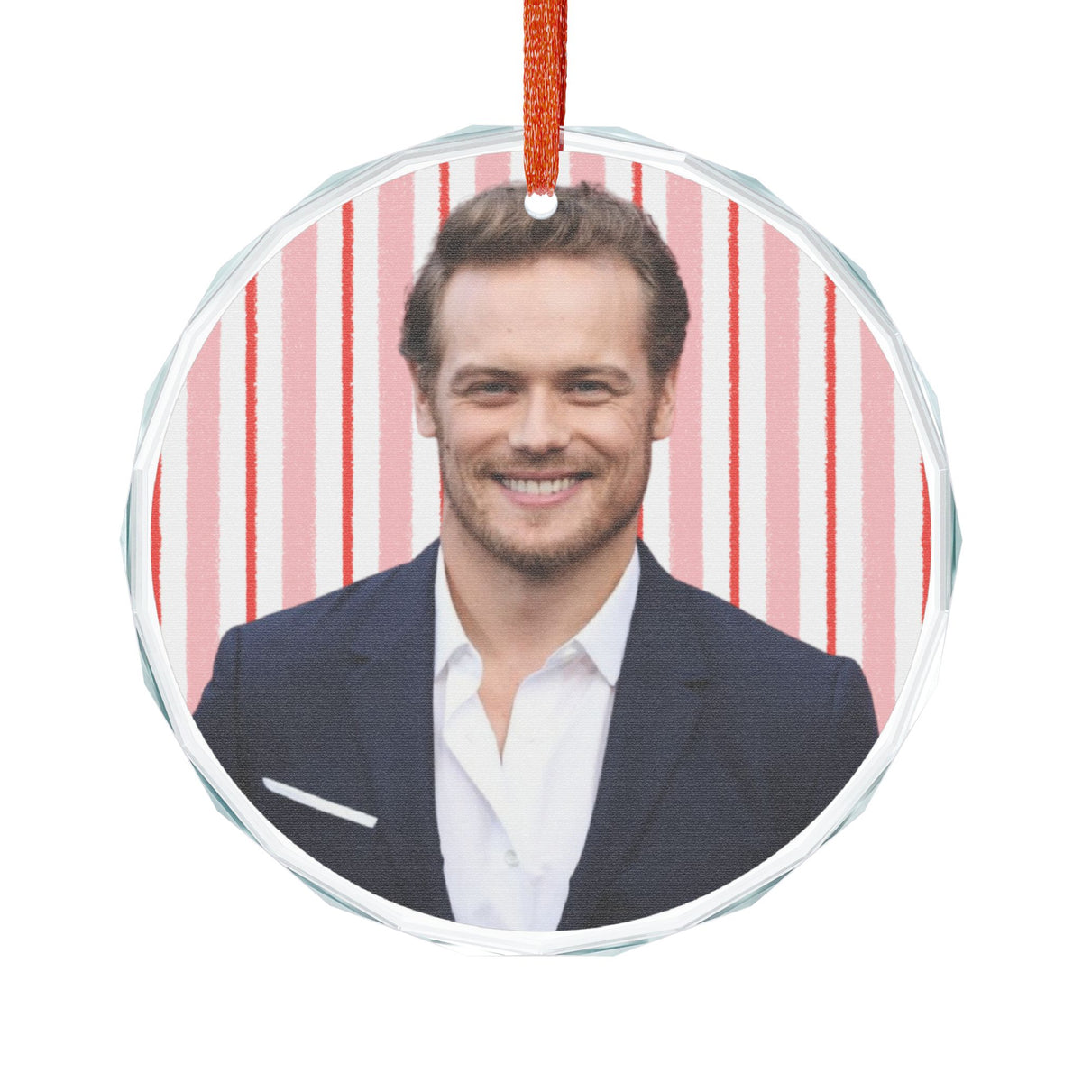 Sam Heughan Christmas Ornament | Celebrity Fan Gift Keepsake