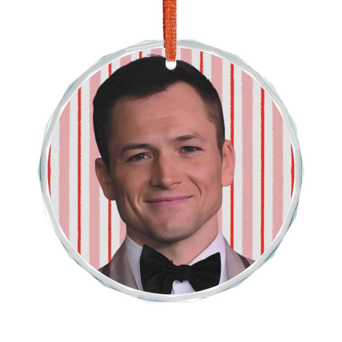 Taron Egerton Christmas Ornament | Celebrity Fan Gift Keepsake