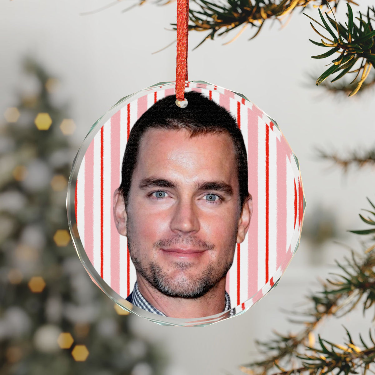 Matt Bomer Christmas Ornament | Celebrity Fan Gift Keepsake
