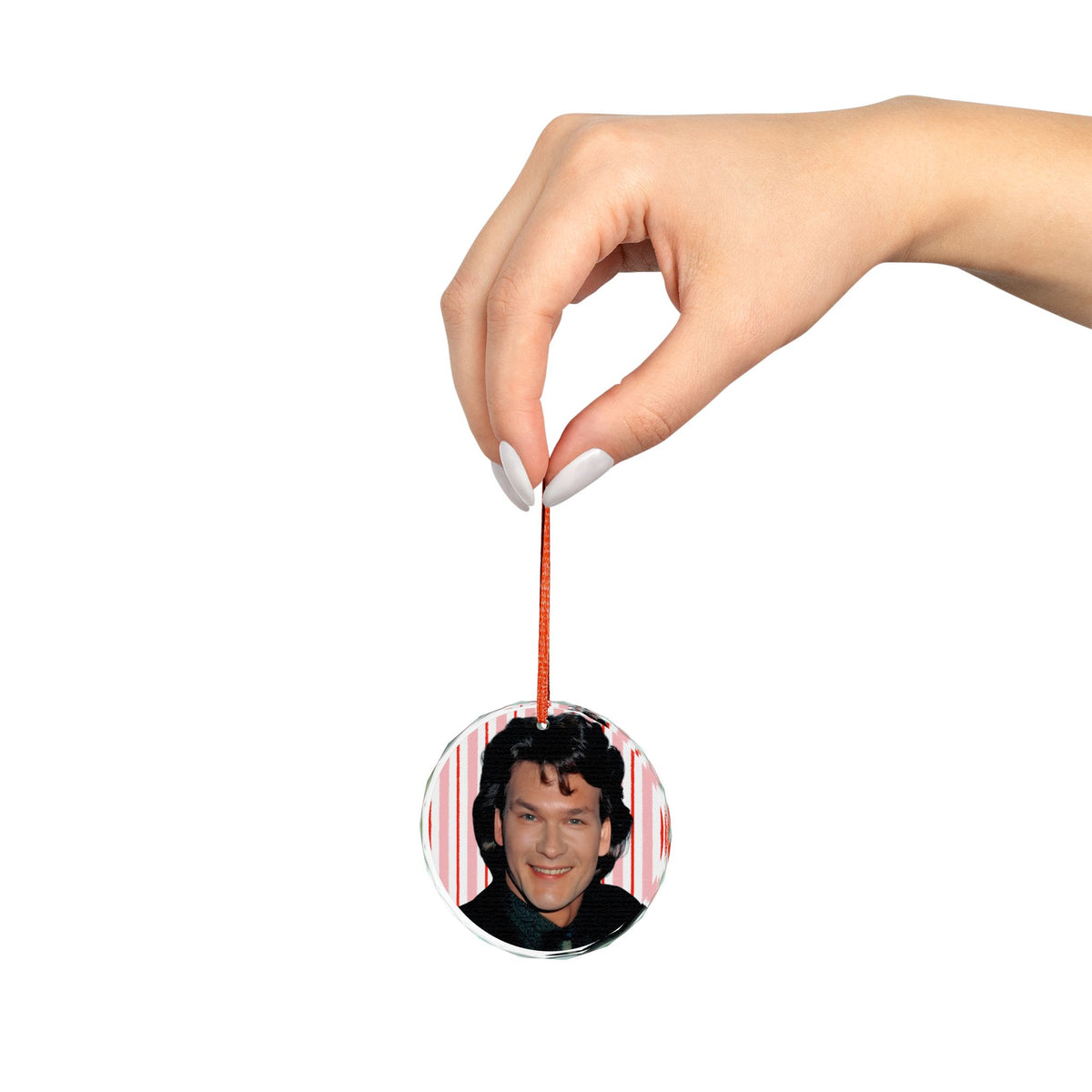 Patrick Swayze Christmas Ornament | Celebrity Fan Gift Keepsake