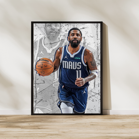 Kyrie Irving Matte Paper Poster, Frames & Hanger