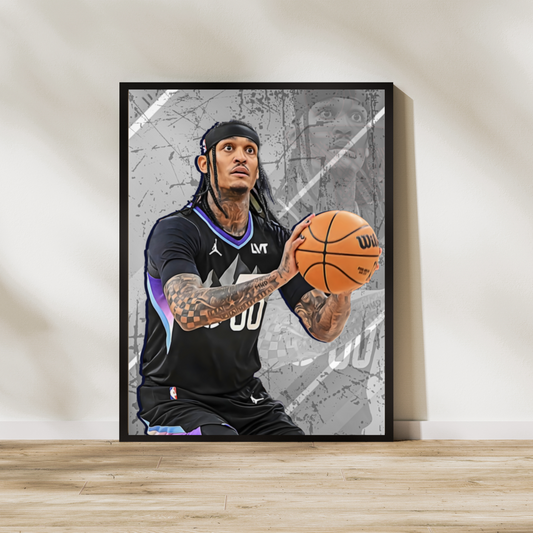 Jordan Clarkson Premium Matte Paper Poster, Frames & Hanger