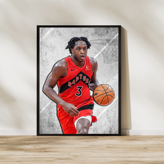 OG Anunoby Matte Paper Poster, Frames & Hanger