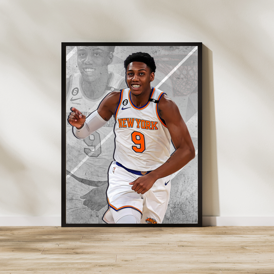 RJ Barrett Matte Paper Poster, Frames & Hanger