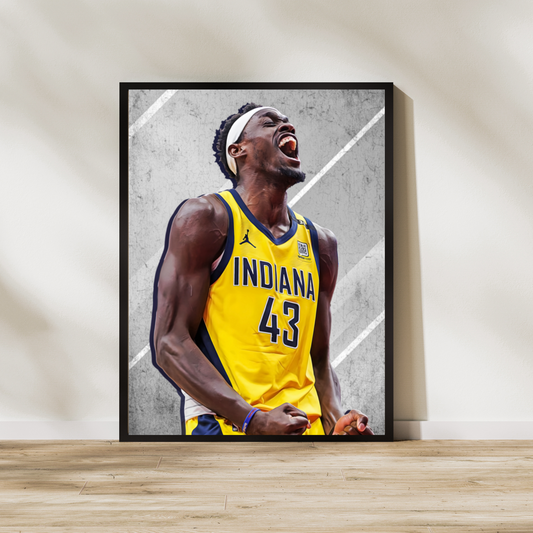 Pascal Siakam Matte Paper Poster, Frames & Hanger