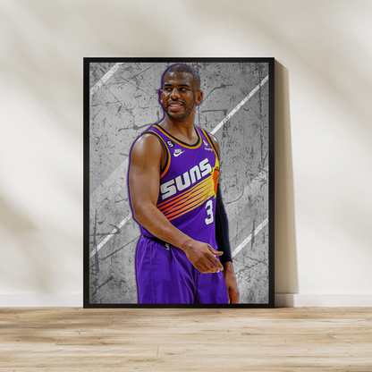 Chris Paul Matte Paper Poster, Frames & Hanger