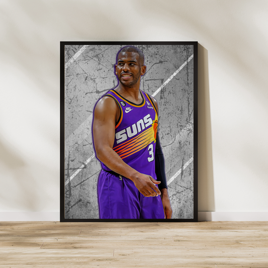 Chris Paul Matte Paper Poster, Frames & Hanger