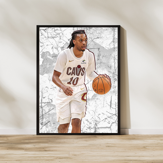 Darius Garland Premium Matte Paper Poster, Frames & Hanger