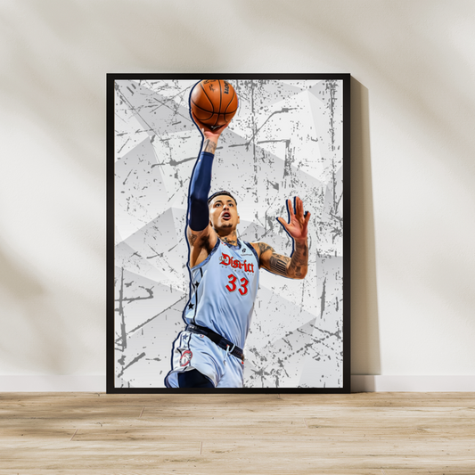Kyle Kuzma Matte Paper Poster, Frames & Hanger