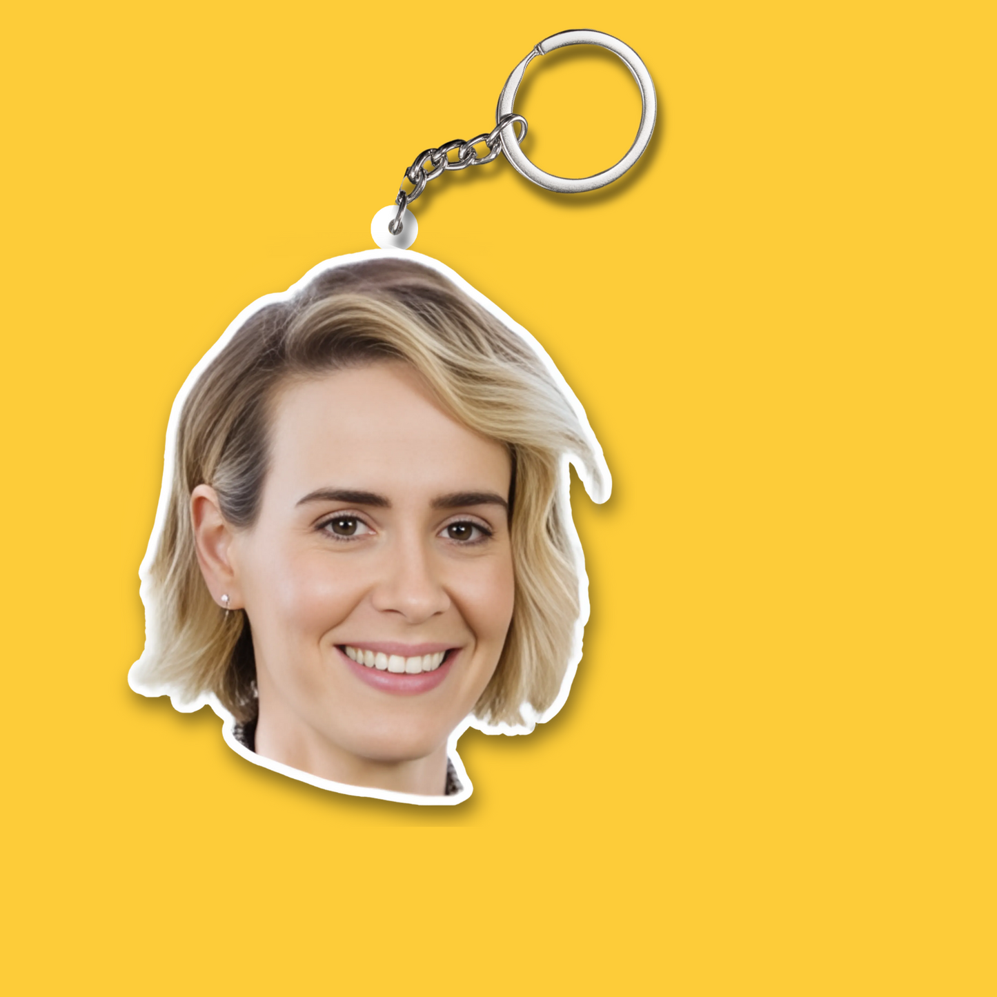 Sarah Paulson Both Sided Acrylic Keychain | Fan Gift
