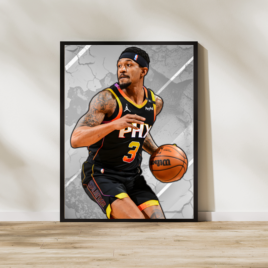 Bradley Beal Matte Paper Poster, Frames & Hanger
