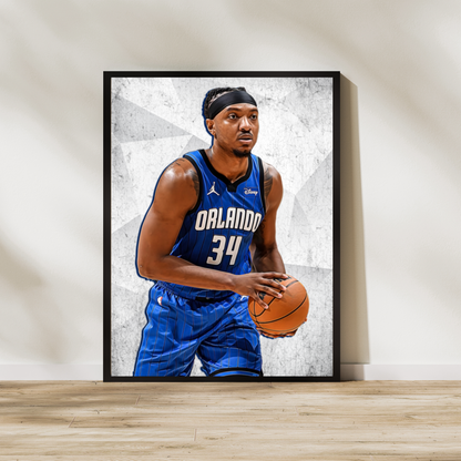 Wendell Carter Jr. Matte Paper Poster, Frames & Hanger