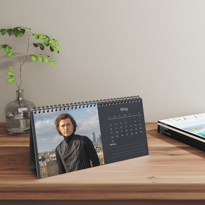 Tom Holland 2026 Desk Calendar |  Star Photo Calendar | Actor Gift for Fans