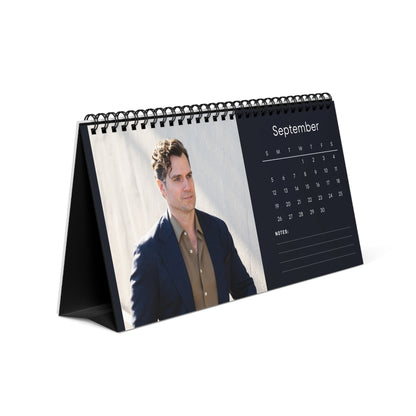 Henry Cavill 2027 Desk Calendar Vol 4 | Spiral Bound Photo Calendar | Fan Gift