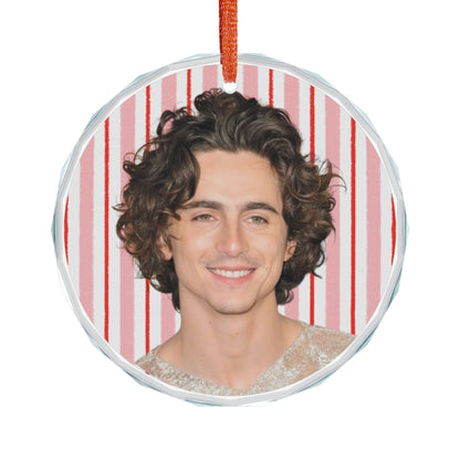 Timothée Chalamet Christmas Ornament | Celebrity Fan Gift Keepsake