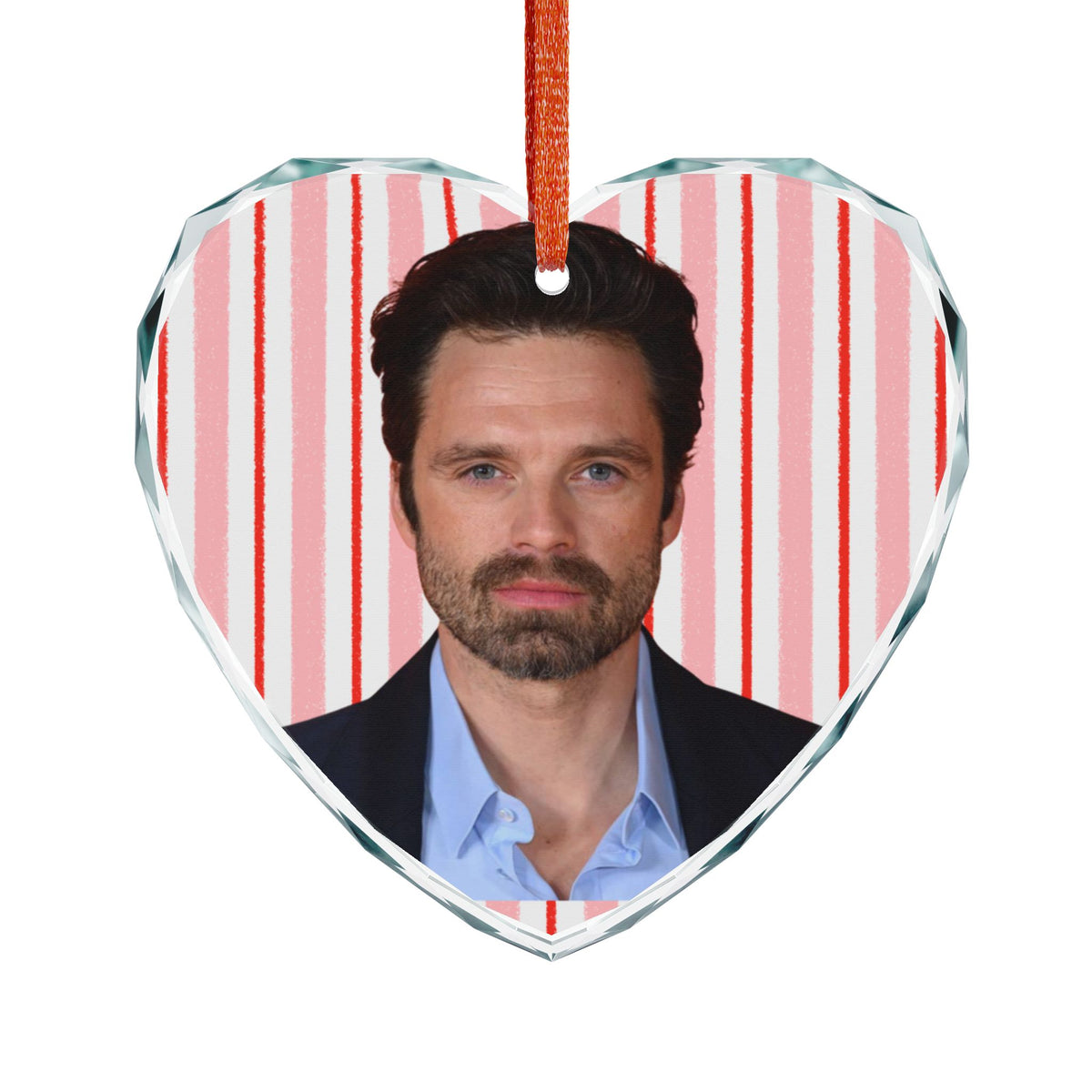 Sebastian Stan Christmas Ornament | Celebrity Fan Gift Keepsake