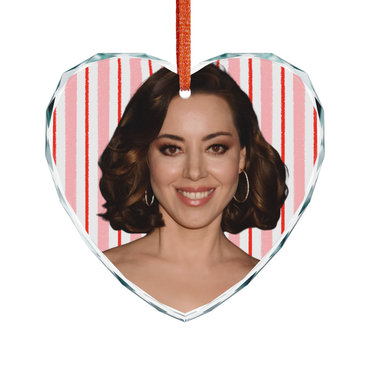 Aubrey Plaza Christmas Ornament | Celebrity Fan Gift Keepsake