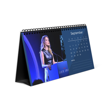 Jodie Comer 2026 Desk Calendar | Premium Spiral Bound Celebrity Photo Calendar | High-Quality Fan Gift & Desk Décor