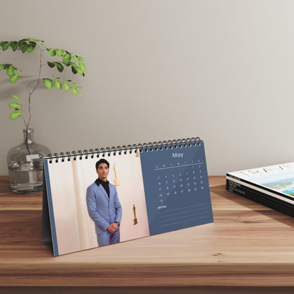 Taylor Zakhar Perez 2026 Desk Calendar | Celebrity Photo Calendar | Hollywood Star Gift | Stylish Desk Decor