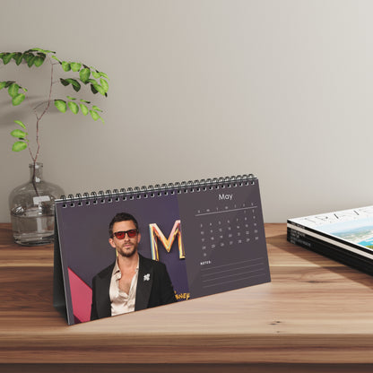 Jonathan Bailey 2026 Desk Calendar  | Celebrity Gift | Office Decor