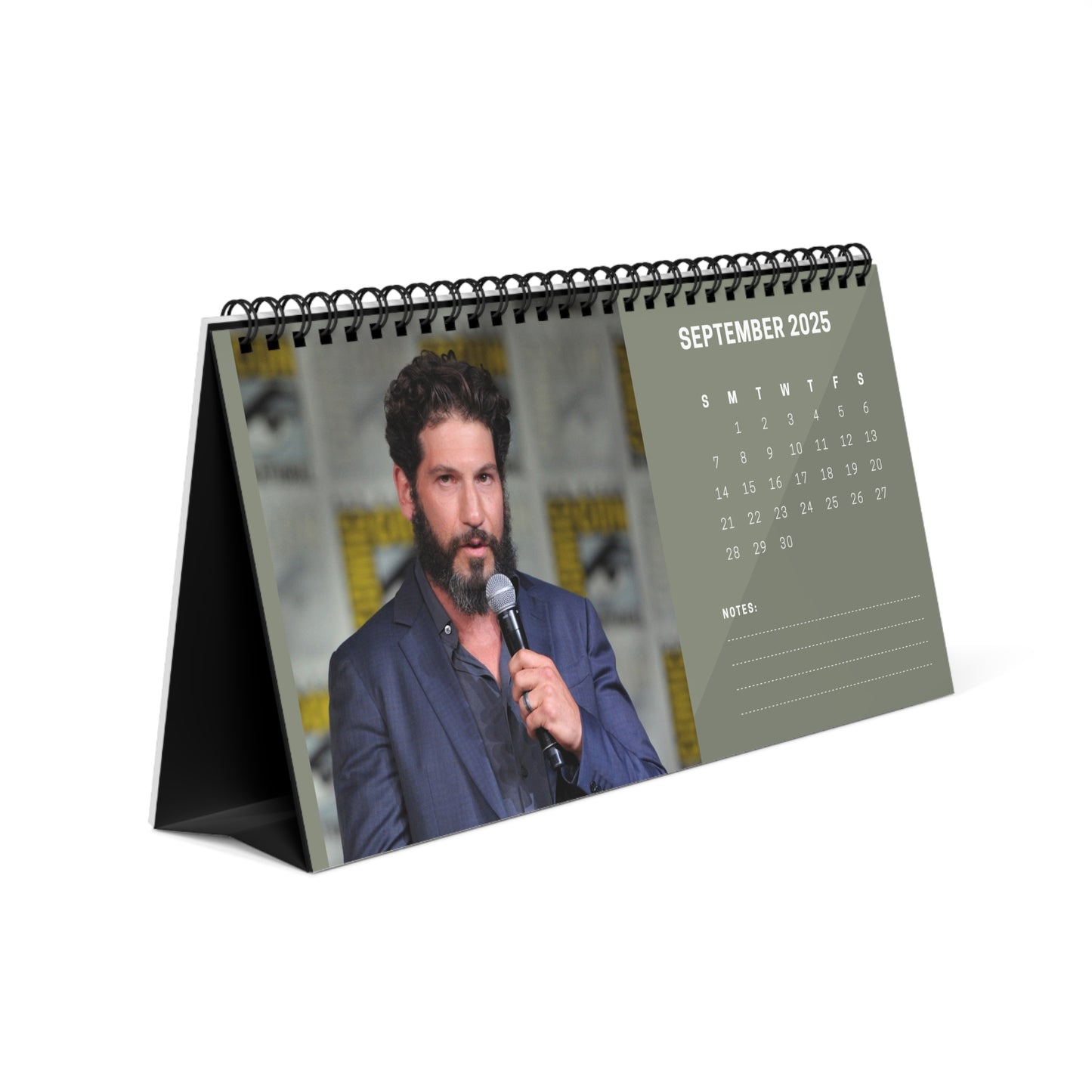 Jon Bernthal 2025 Desk Calendar | Jon Bernthal Calendar | Fan Gift