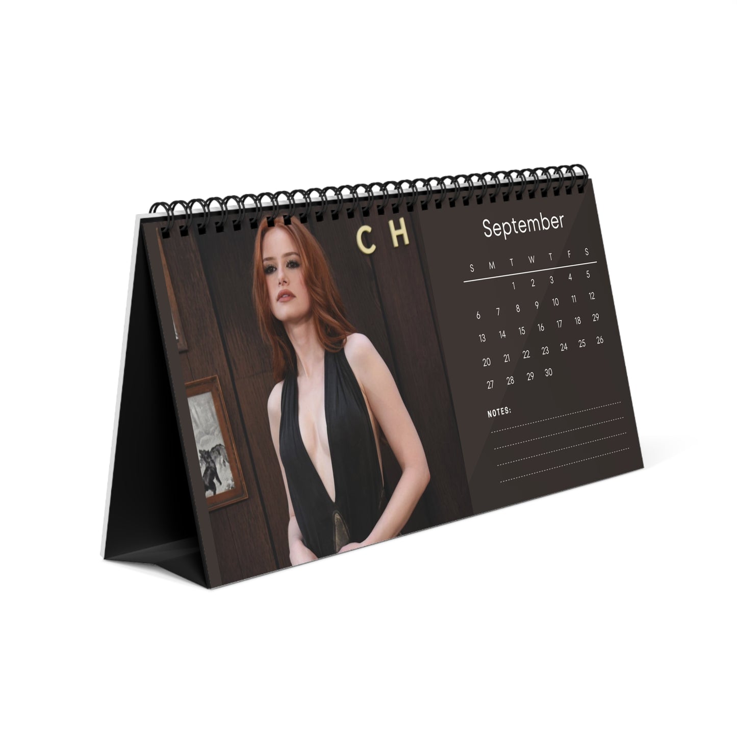 Madelaine Petsch 2026 Desk Calendar | Premium Spiral Bound Celebrity Photo Calendar | High-Quality Fan Gift & Desk Décor