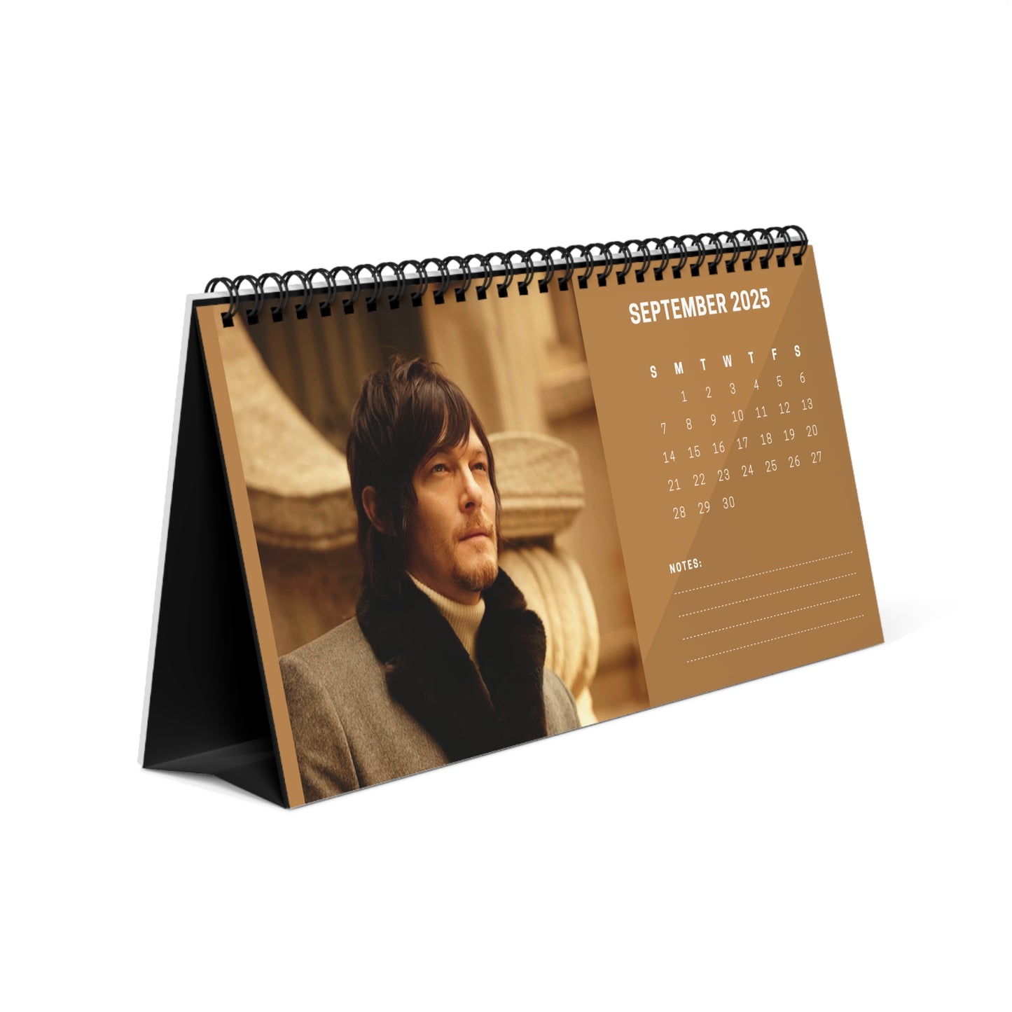 Norman Reedus 2025 Desk Calendar | Norman Reedus Calendar | Fan Gift