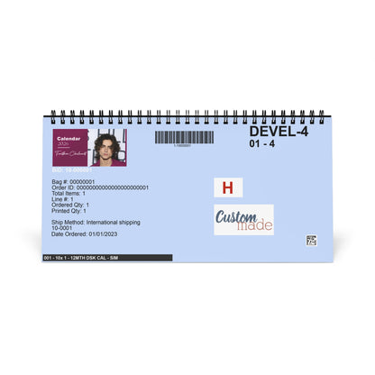Timothee Chalamet 2026 Desk Calendar | Stylish Celebrity Photo Calendar | Star Fan Gift