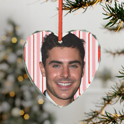 Zac Efron Christmas Ornament | Celebrity Fan Gift Keepsake