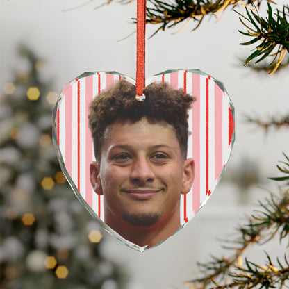 Patrick Mahomes Christmas Ornament | Celebrity Fan Gift Keepsake