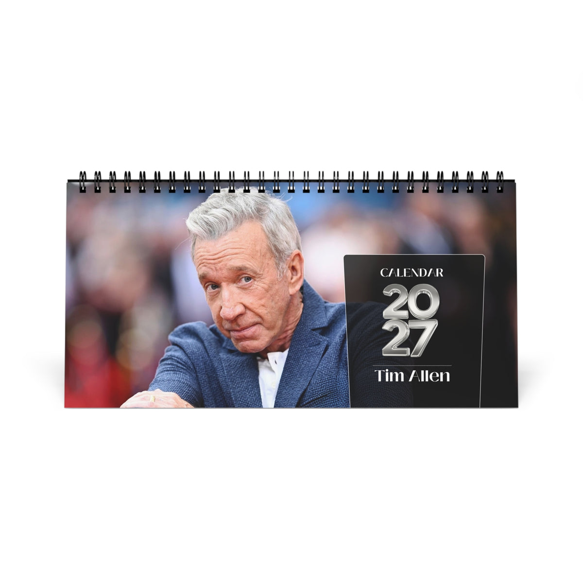 Tim Allen 2027 Desk Calendar Vol 2 | Spiral Bound Photo Calendar | Fan Gift