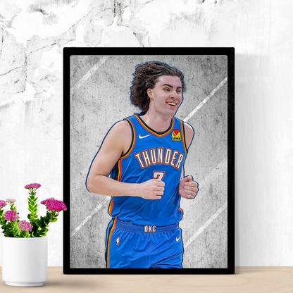 Josh Giddey Matte Paper Poster, Frames & Hanger