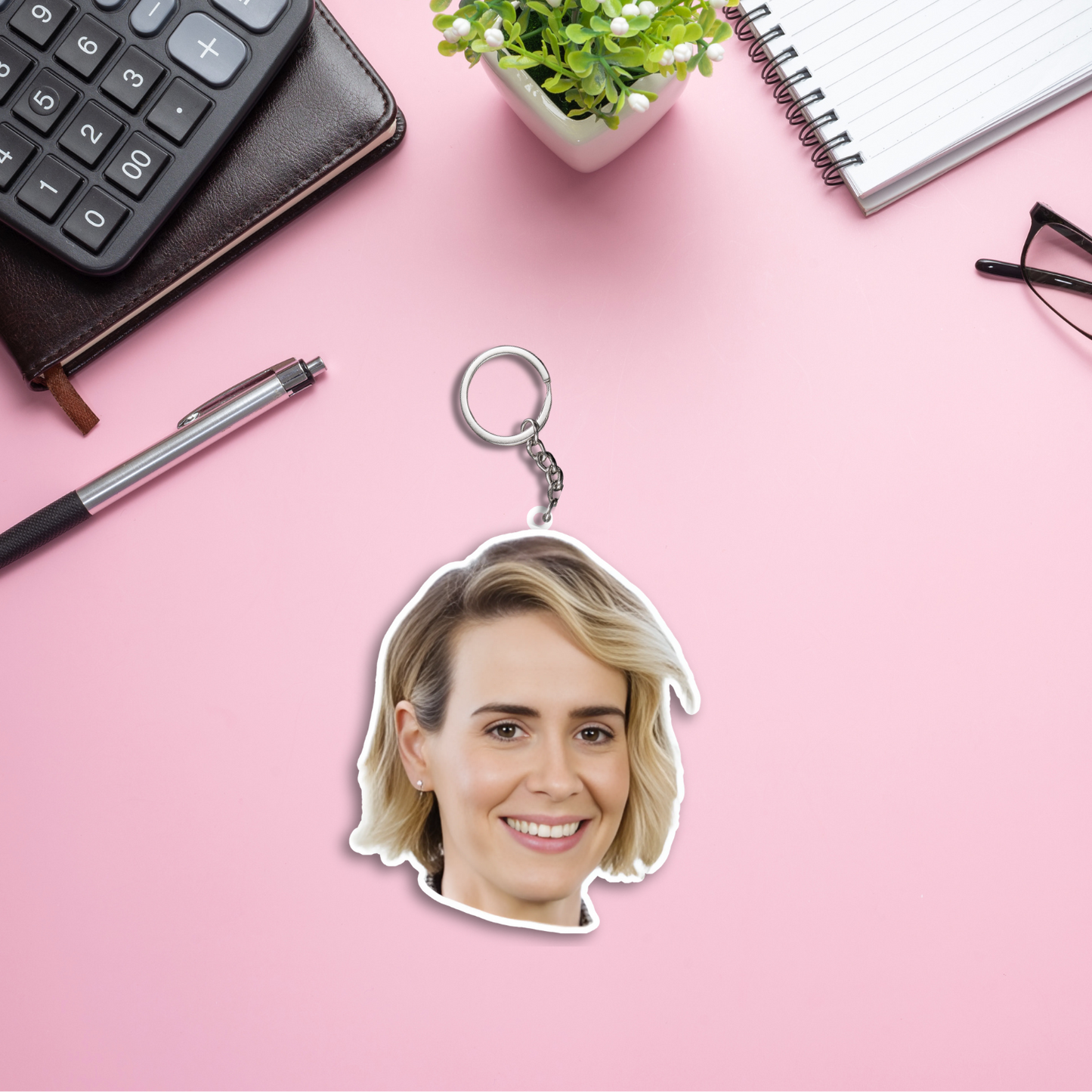 Sarah Paulson Both Sided Acrylic Keychain | Fan Gift