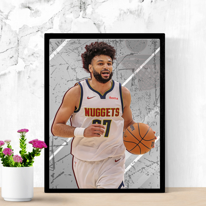 Jamal Murray Premium Matte Paper Poster, Frames & Hanger