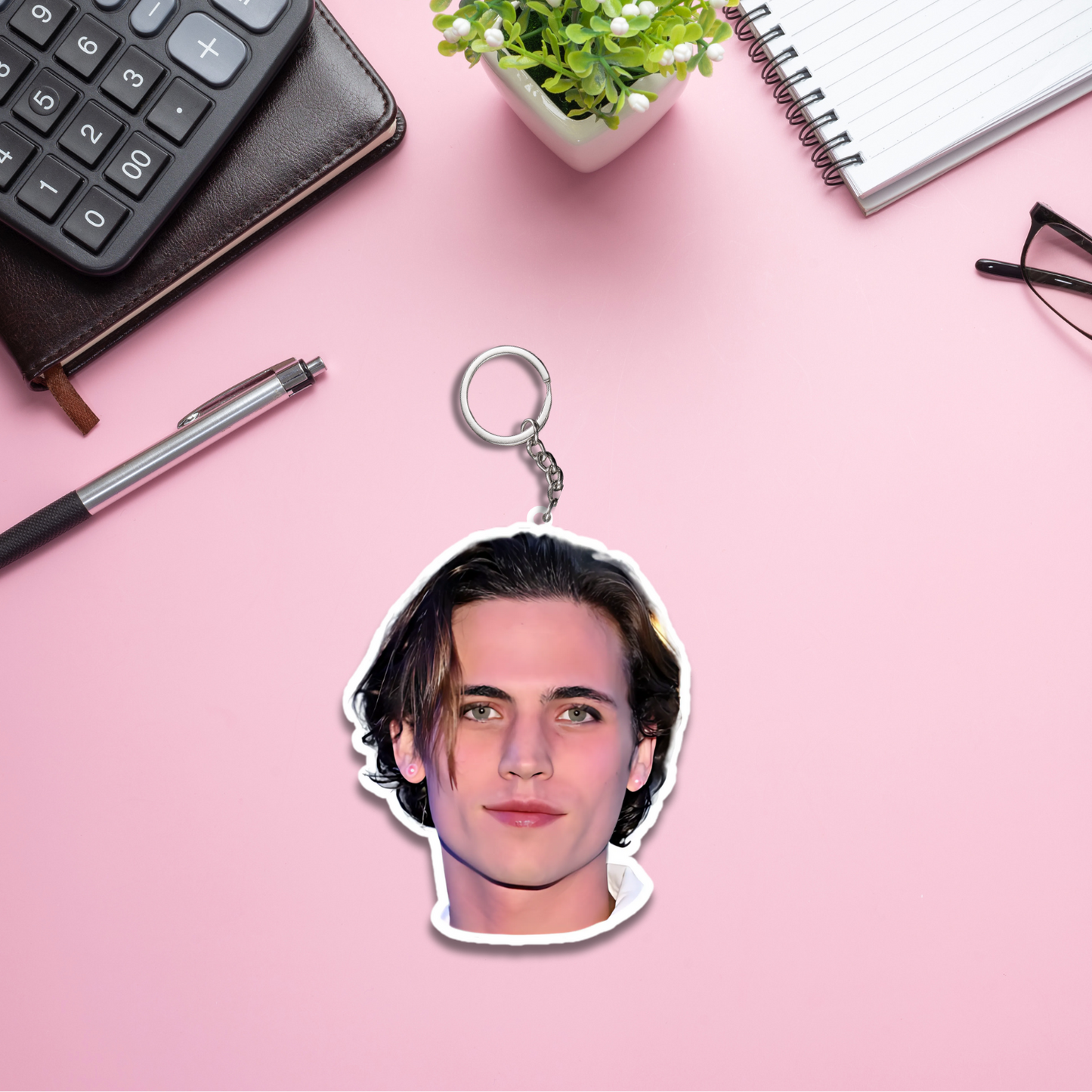 Tanner Buchanan Both Sided Acrylic Keychain | Fan Gift